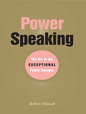 cover image of Power Speaking